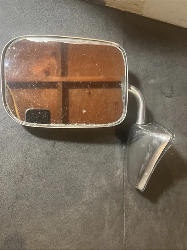 1978-1991 Chevrolet/GMC Suburban Side View Mirror LH Passenger Stainless OEM