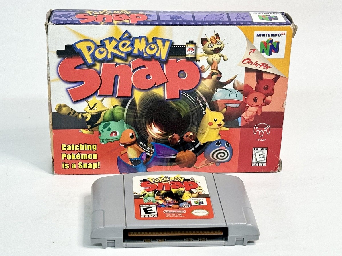 Pokemon Snap N64 Nintendo 64 With Box And Cartridge Good Condition - Main Image