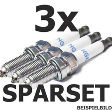 3X NGK Spark Plug BPR7EIX 4055