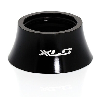 XLC A-Head Spacer AS-A01 1 1/8'' 18mm, konische Form, schwarz Fahrrad