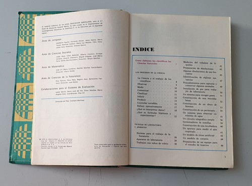LOTE 3 LIBROS CONSULTOR CIENCIAS NATURALES SOCIALES 6°/8° EGB Santillana 1972/74 - Imagen 14 de 24