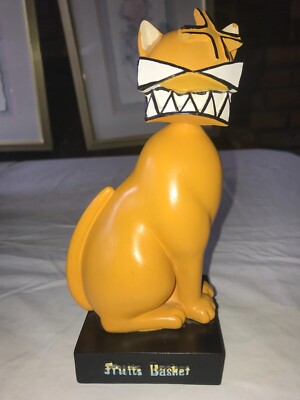 Rare FRUITS BASKET Natsuki Takaya KYO SOHMA CAT Anime BOBBLEHEAD Figurine 7¾'' T