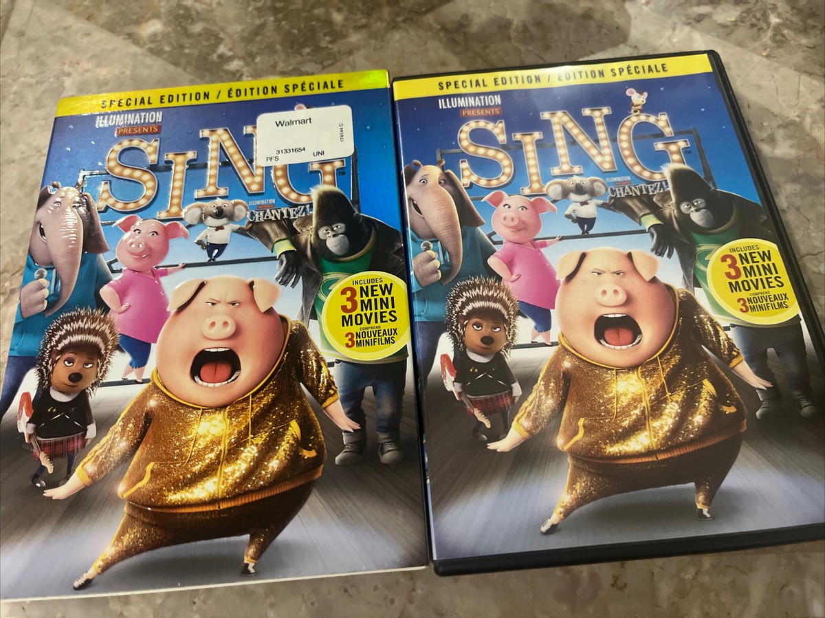 Sing DVD 中国語、英語 Amazon.co.jp: SING (Blu-ray DVD, English Language Not