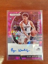 2020-21 Panini Prizm Draft Ryan Woolridge Purple Ice Prizm #26/99 Prospect Auto 