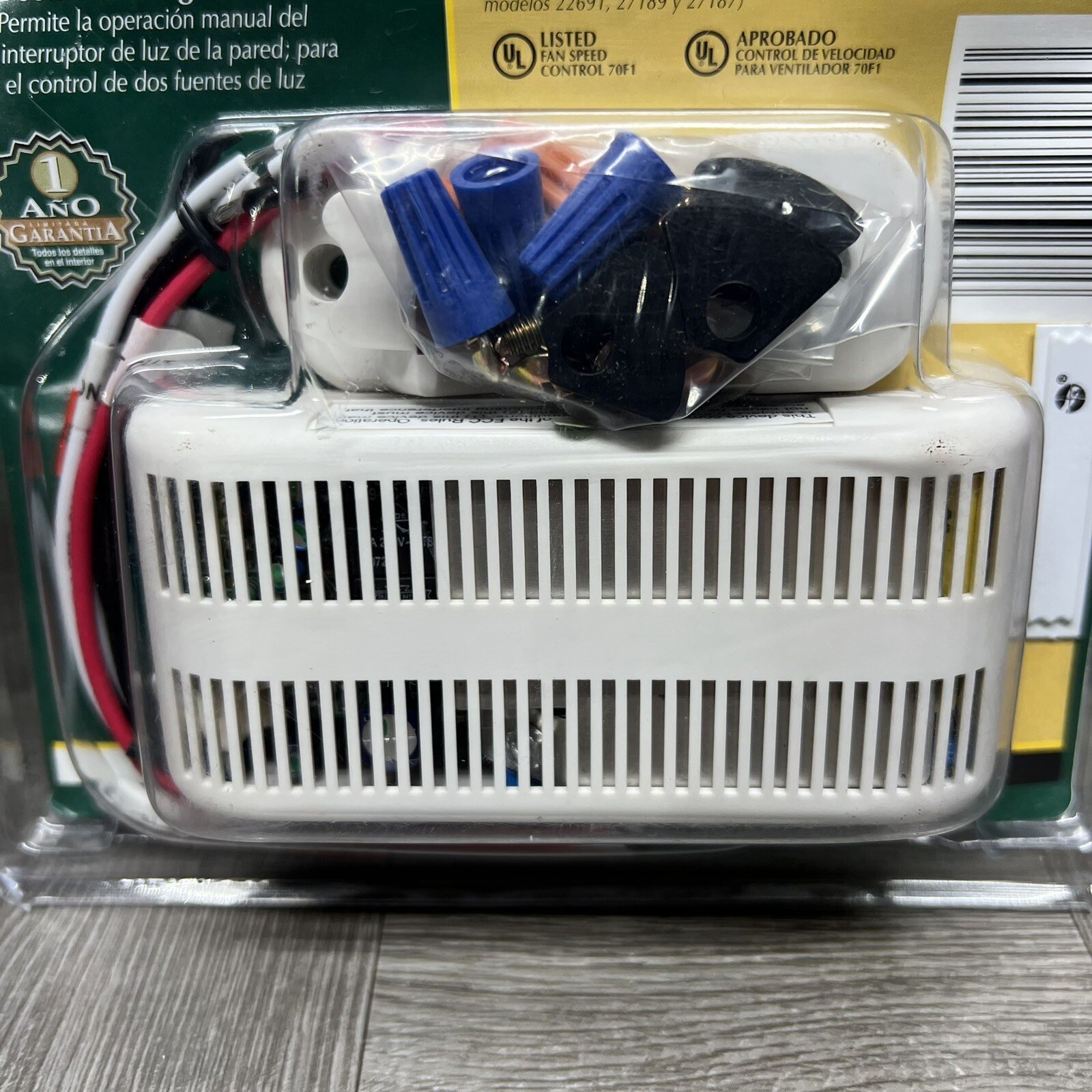 HUNTER Universal 27185 Ceiling Fan & Light Remote Control OEM 3 Speeds