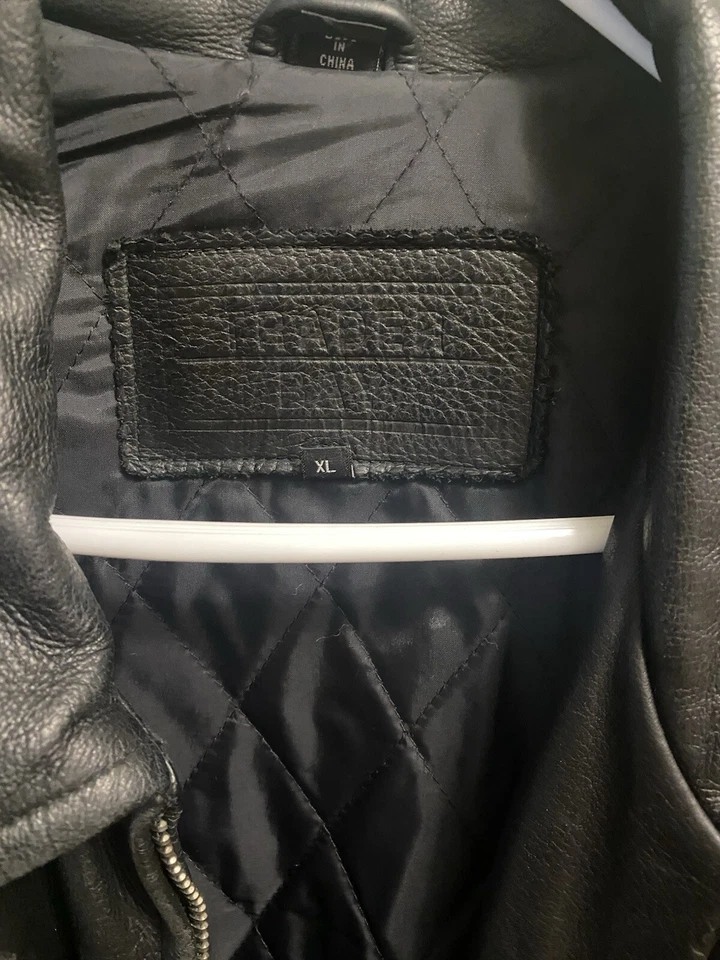 Chaqueta de cuero de vestir para hombre Foto 3 de 4