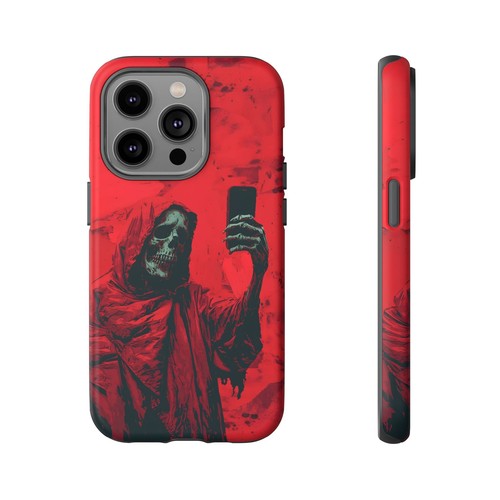 Tough Phone Case Grim Reaper Selfie. Apple iPhone, Samsung Galaxy, Google Pixel - Picture 80 of 280