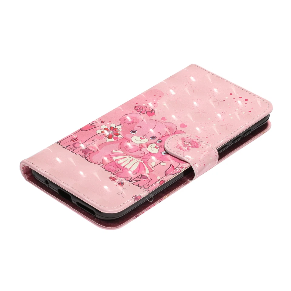Case for Motorola G22 G50 G31 G52 Patterned PU Leather Wallet Case Phone Cover - Image 3 of 4