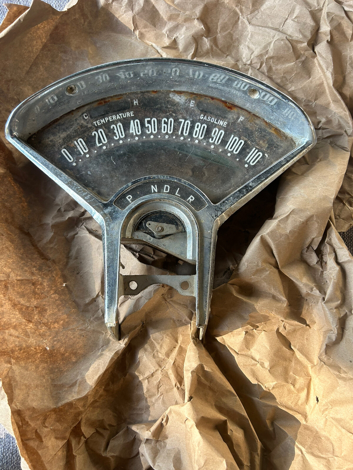 1955/1956 Chevrolet Bel Air Speedometer Manual Dash Gauge cluster