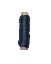 (0,09&euro;/m) Sattlergarn Zwirn 14x2x3 Polyester 50 m dunkelblau &Oslash; 0,3mm (5020)