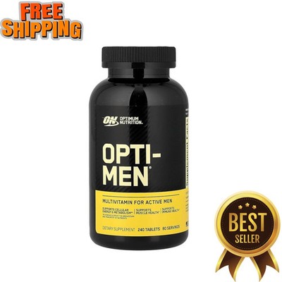 Optimum Nutrition Opti-Men Multivitamin 240 Tablets for Active Men New