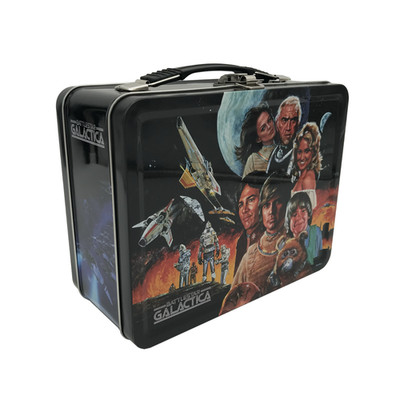 Battlestar Galactica - Tin Tote Full Size Lunchbox TOS lunch box