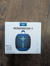 Ultimate Ears WONDERBOOM 4 Bluetooth Waterproof 360 Sound Speaker Blue