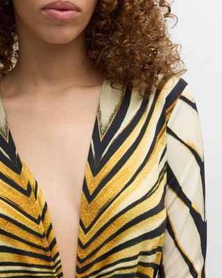 Roberto Cavalli Ray of Gold Print Maxi Dress IT 42 (US 6) | eBay Roberto Cavalli Ray of Gold Print Maxi Dress IT 42 (US 6) | eBay