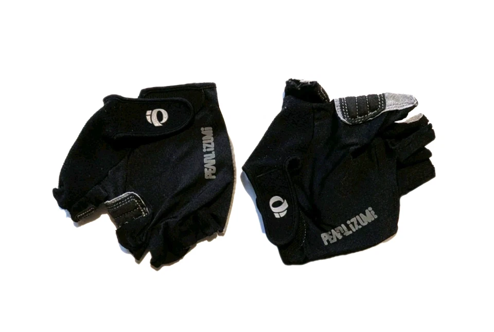 Pearl Izumi Black Gray Cycling Biking Gloves XL - Image 3 of 4