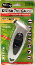 New Slime 20017 Digital Tire Gauge Meter Tester For Bike Car Truck 5-99 Psi