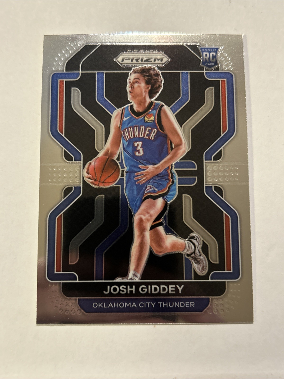 2021-22 Panini Prizm Josh Giddey #301 RC Rookie Card Oklahoma City Thunder