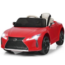 Electric Lexus LC500 Ride On Car for Kids with 2.4G Remote USB MP3 Red