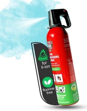 notlok Safety Work Estintore per incendi elettrici + A F | Estintore per Casa e 