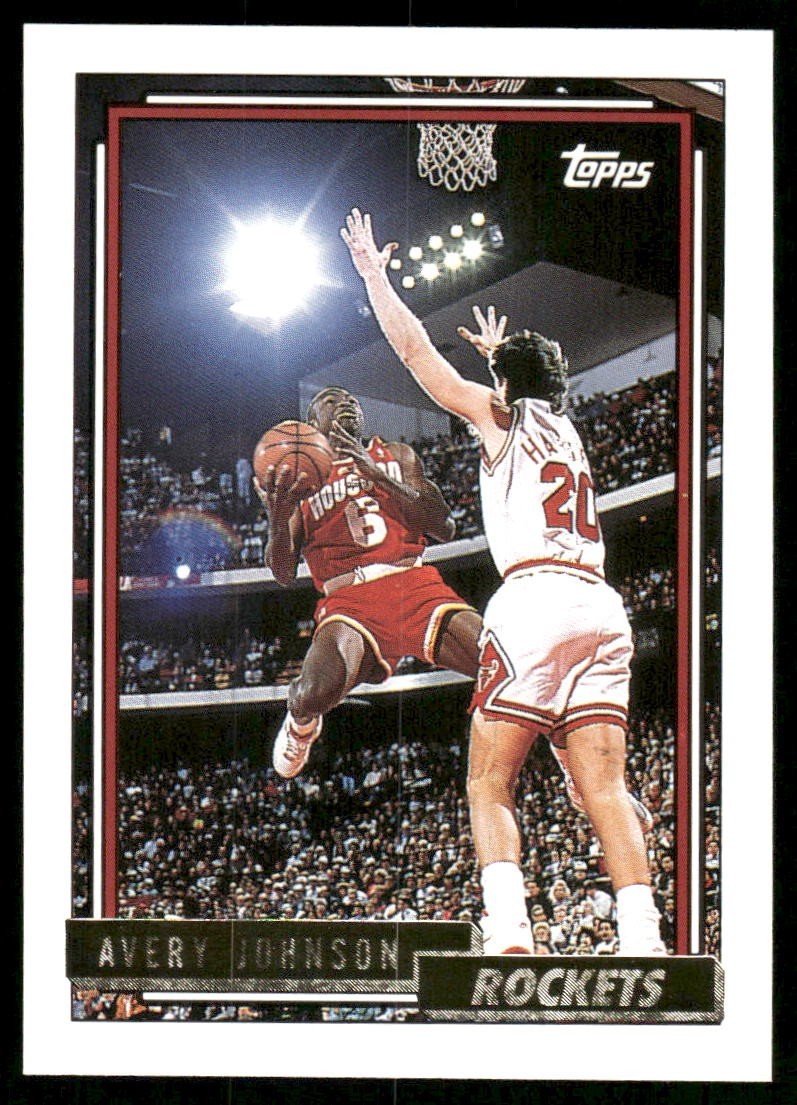 1992-93 Topps - Avery Johnson #133 Gold