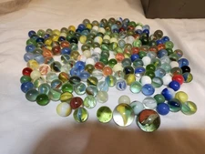 Unbranded Vintage Marble Lot With 2 Shooters