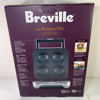 Breville BPI640XL 1200W Personal Pie Maker -Stainless Steel for