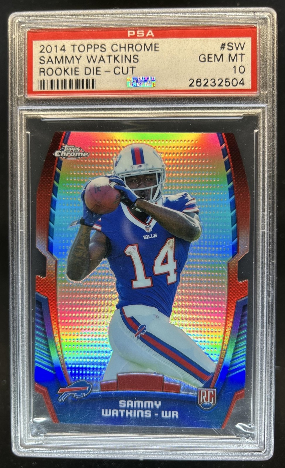 Sammy Watkins Topps Chrome Rookie Die-Cut #SW Base