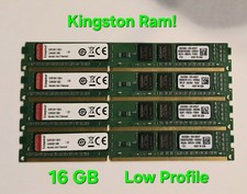 Kingston 4 GB DDR3-1600 CL11 240 pin DIMM modulo di memoria RAM (KVR16N11S8/4) 16 gig