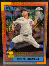 Topps Chrome 2025 Baseball Shota Imanaga Mojo Refractor