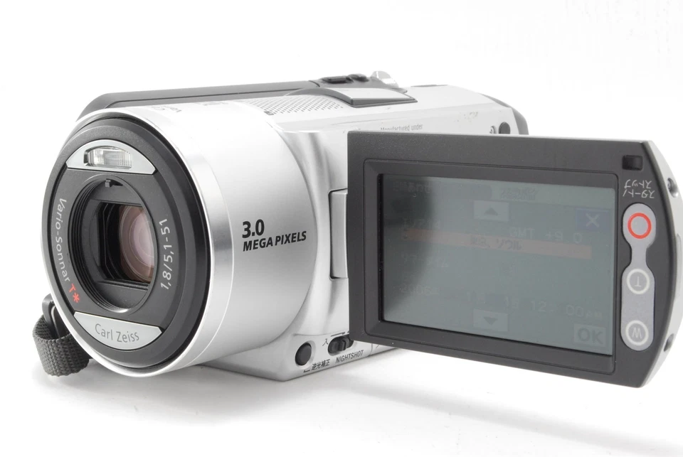 [NEAR MINT] Sony Handycam DCR-SR100 30GB HDD Digital Camcorder Nightshot JAPAN - Image 3 of 4