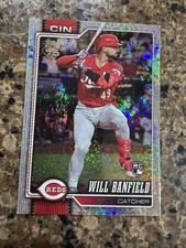 2026 Topps Series 1 Will Banfield #247 Sandglitter Parallel Rookie RC Reds