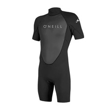 O'NEILL Men's Reactor-2 2mm Back Zip Short Sleeve Spring Wetsuit, Size L
