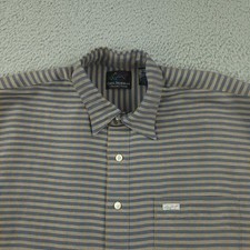 Greg Norman Collection Shirt Mens Large Blue ...