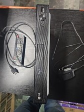 LG BP165 Blue-Ray Disc Player w/ remote control, HDMI Cable power cord - Black