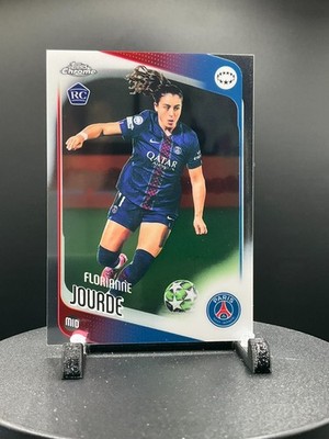 2025-26 Chrome UEFA Women s Champions League #7 Florianne Jourde, Rookie