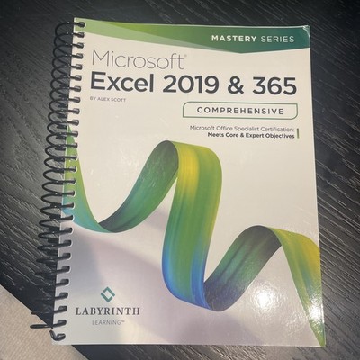 Microsoft Excel 2019 & 365 LABYRINTH Comprehensive Mastery Series New