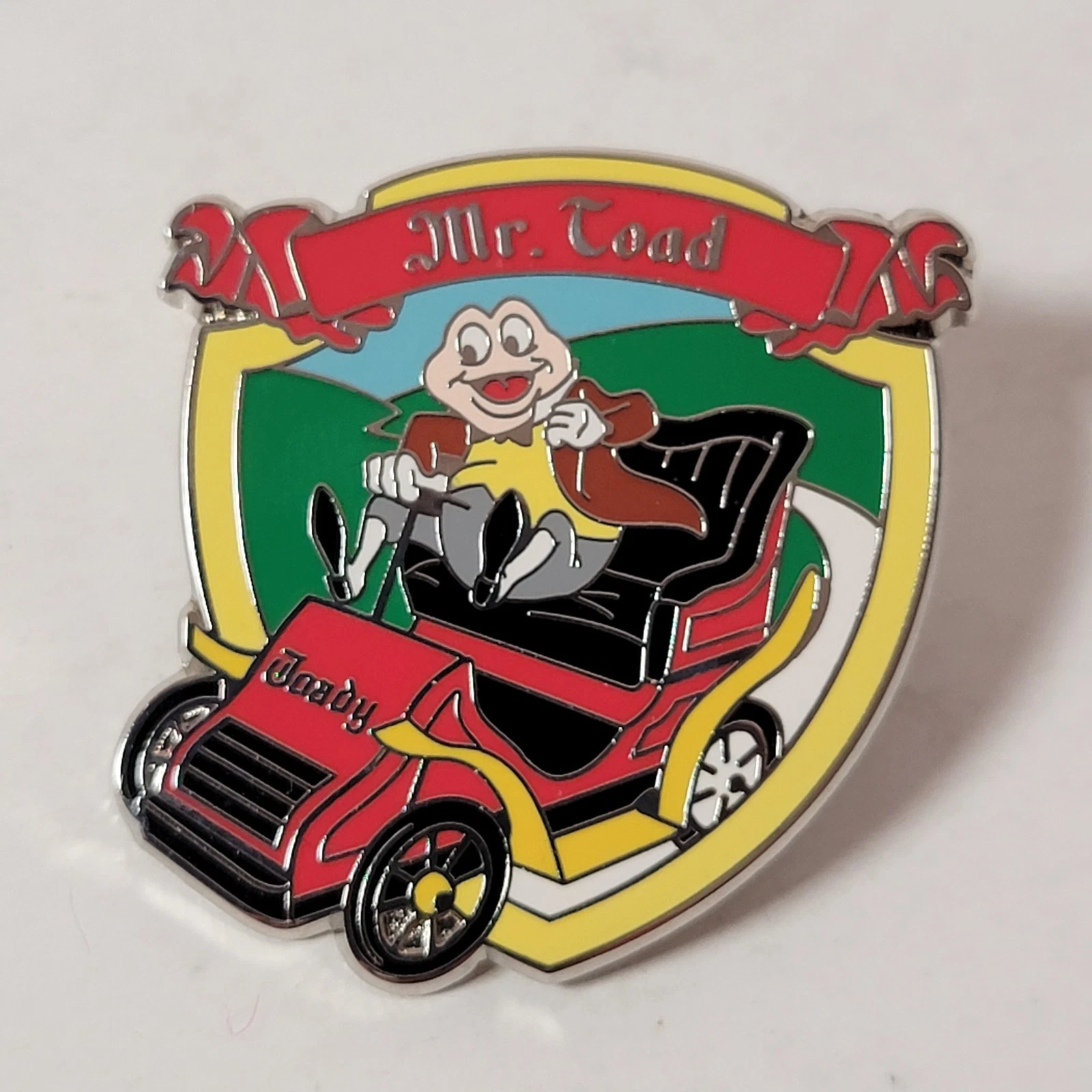 Disney Trading Pin Mr Toads Wild Ride Toady Red Car PA