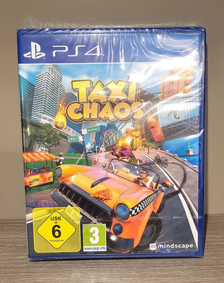 Taxi Chaos Sony Playstation 4 PS4 Spiel NEU OVP