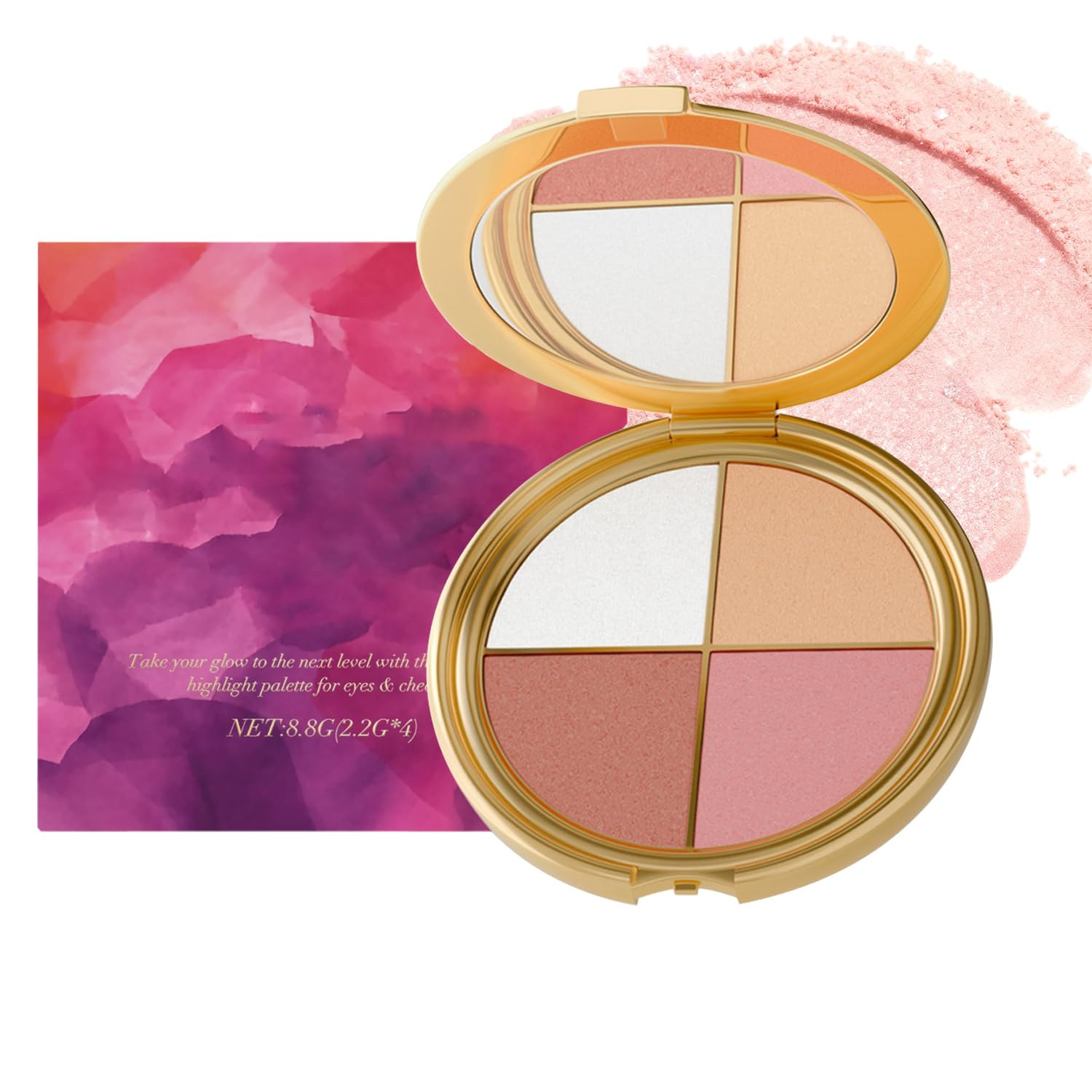 Makeup Face Highlighter Palette