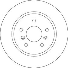 2X TRW BREMSSCHEIBEN 289mm VOLL HINTEN PASSEND FÜR NISSAN QASHQAI | DF6787