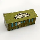 Vintage Marx Tin Litho U.S. Armed Forces Training Center Building 1950’s