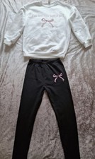 Shein Girls' Sweatshirt and Jogging Bottoms Set, Aged 11 Years