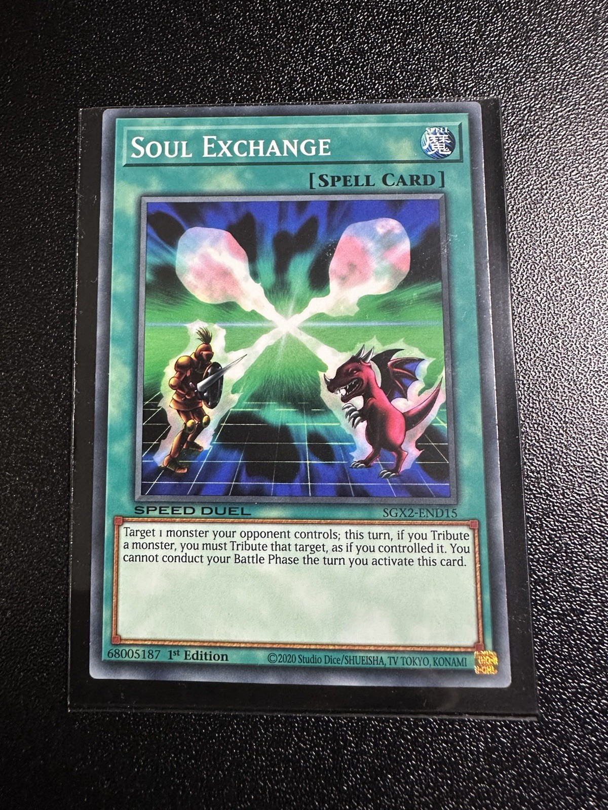 Speed Duel GX Soul Exchange SGX2-END15 Midterm Paradox 1st Ed