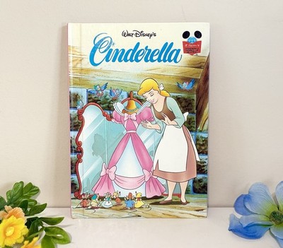 Vintage 90s Cinderella Classic Disney Children s Book-Wonderful World of Reading