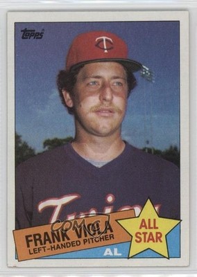 1985 Topps All Star Frank Viola #710 1k7d
