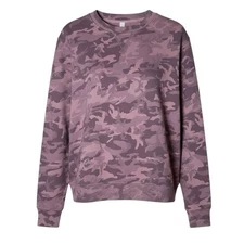Lululemon All Yours Crew Terry Incognito Camo Pink Taupe Multi Size 4