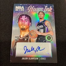 2023-24 Premium Stock NBA Hoops Ink Jalen S Lawson Rookie Card