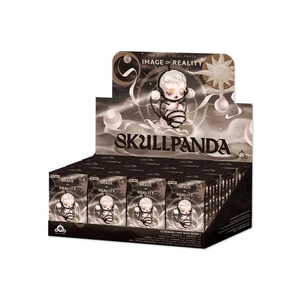 POP MART x Skullpanda Imagen de Realidad Serie Confirmada Figura Juguete Bolsa Sellada