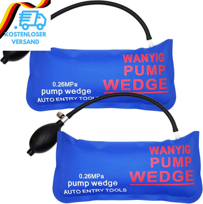 2 Stück Montagekissen Air Pump Wedge Luftkissen Montage Spreizkissen