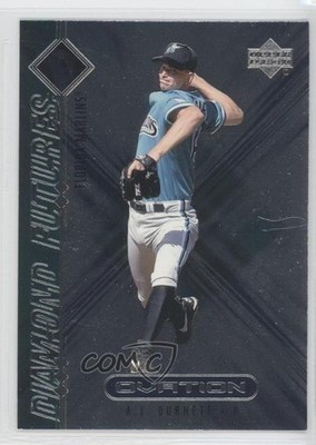 2000 Upper Deck Ovation Diamond Futures AJ Burnett #DM7 0l2